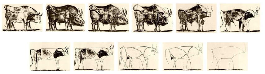 Picasso-The-Bull-Lithographs-1-10
